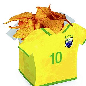 Cachepot - Vai Brasil - 9,5cm x 7,5cm - 8 unidades - Cromus - Rizzo