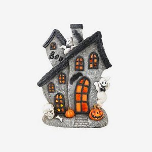 Decoração de Halloween Casa Assombrada Boo  - 1 unidade - Cromus - Rizzo
