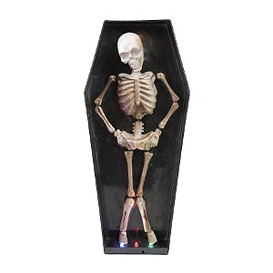Esqueleto no Caixão Dançante - 1 unidade - Cromus - Rizzo
