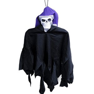 Fantasma - Caveirinha Roxo/Preto - 1 unidade - Rizzo