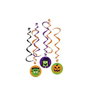 Kit Enfeite - Decorativo - Halloween - 3 unidades - Silver Festas - Rizzo
