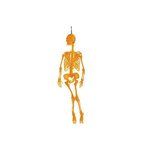 Decoração de Parede - Esqueleto -32cm - Halloween - 1 unidade - Rizzo