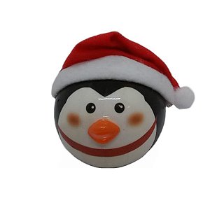 Enfeite - Bolas Decorativas - Pinguim - 1 unidade - Cromus - Rizzo Embalagens