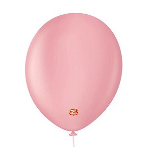 Balão Profissional Premium Uniq - 16'' 40 cm - Rosa Blossom - 10 unidades - Balões São Roque - Rizzo