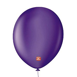 Balão Profissional Premium Uniq - 16'' 40 cm - Roxo Purple - 10 unidades - Balões São Roque - Rizzo