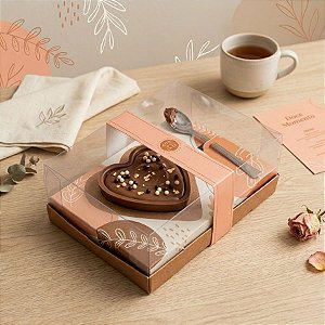 Caixa Ovo de Colher de 250g - Classic Coração - Cód 2996 - 5 unidades - Ideia Embalagens - Rizzo