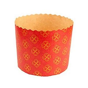 Forma para Panetone Decorada 500 g com 12 un. Ecopack Rizzo Confeitaria