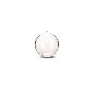 Bola de Acrílico - Transparente - 8cm - 10 unidades - Rizzo