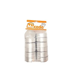 Forminha para Pão de Mel Fixa - 6cm x 2cm Altura - 12 unidades - Macedo - Rizzo