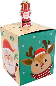 Caixa POP-UP - Delicat - Cromus Natal - 10 unidades - Rizzo - Rizzo  Embalagens