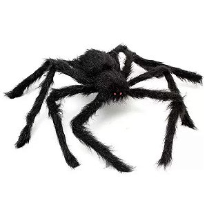 Aranha Pelúcia - 50 x 21 x 40 cm - Halloween - 1 unidade - Cromus - Rizzo