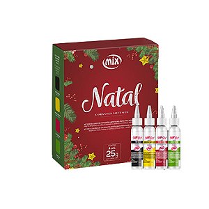 Kit Corante Soft Gel Natal - 4 Cores  - 1 unidade - Mix - Rizzo