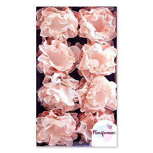 Forminha para Doces Finos - Carol - Borda Brilho Rose - 40 unidades - Maxiformas - Rizzo