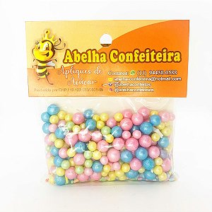 Mini Confeito - Sprinkles Unicornio - 60 gramas - Abelha Confeiteira - Rizzo Confeitaria