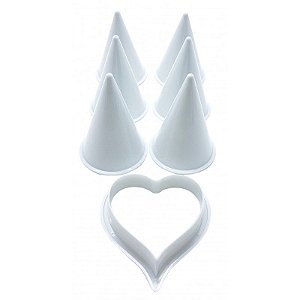 Kit Para Fazer Flor (Lírio) 7pçs Prime Chef Rizzo Confeitaria