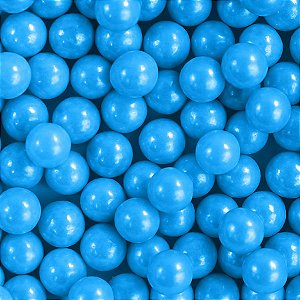 Confeito Sugar Beads Perolizados Azul Escuro - 6mm - 1 unidade - Cromus Linha Profissional Allonsy - Rizzo