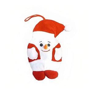 Enfeite de Boneco de Neve para Pendurar - Cromus Natal - 1 unidade - Rizzo Embalagens