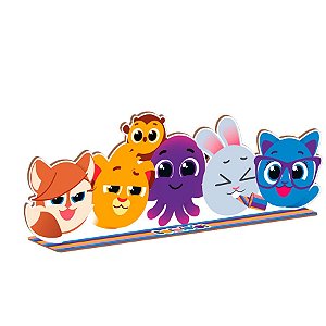 Enfeite de Mesa Bolo Fofos - 42,5 cm - 1 unidade - Festcolor - Rizzo