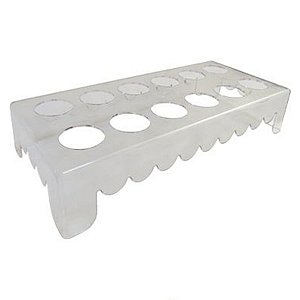 Mesa Para 12 Tubetes - Cristal - 1 unidade - Rizzo