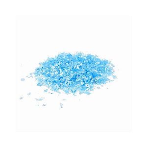 Confete Mini Picadinho Metalizado Azul Claro - 100g - 1 unidade - Cromus - Rizzo