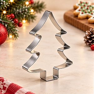 Cortador Arvore de Natal G Ref. 132 RR Cortadores Rizzo Confeitaria