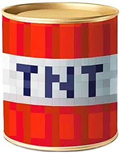 Lata TNT para Lembrancinhas - Minecraft - 7,5 cm x 9 cm - 1 unidade - Cromus - Rizzo