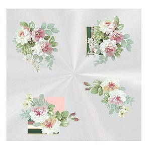 Saco 60x90 cm P/Cesta Transparente - Liz - 25 unidades - Cromus Atacado - Rizzo