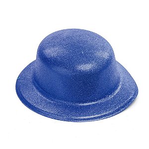 Chapéu Azul c/ Gliter - 1 unidade - Cromus - Rizzo