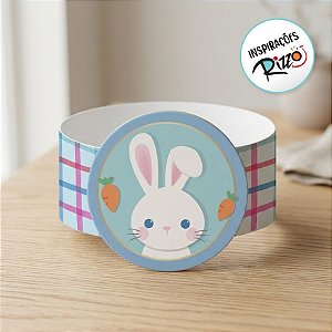 Porta Guardanapo Coelhinhos - 06 Unidades - Cromus Páscoa - Rizzo