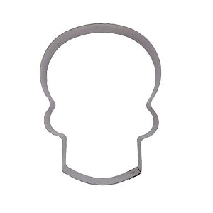 Cortador Caveira 1 G Ref. 238 RR Cortadores Rizzo Confeitaria