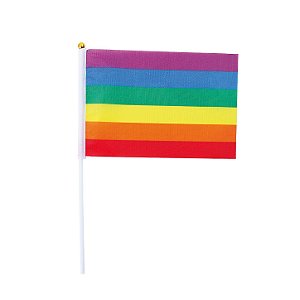 Bandeira Arco-irís - 14cm x 21cm - 1 unidade - Cromus  - Rizzo