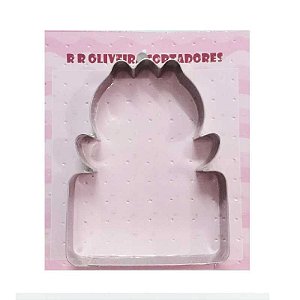 Cortador Placa Tulipa 1 G Ref. 279 RR Cortadores Rizzo Confeitaria