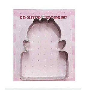 Cortador Placa Tulipa 1 G Ref. 279 RR Cortadores Rizzo Confeitaria