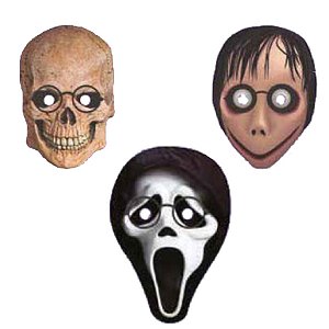 Máscaras + Óculos Halloween - 1 unidade - Festachic - Rizzo