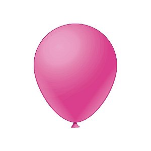 Balão de Festa Látex Liso - Rosa - Festball - Rizzo
