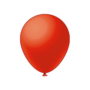 Balão de Festa Látex Liso - Vermelho - Festball - Rizzo