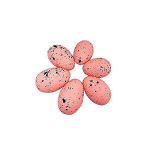 Saco de Ovos de Cordorna - Rosa - 15 unidades - ArtLille - Rizzo