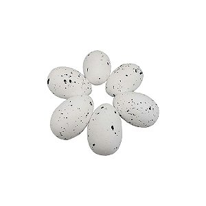 Saco de Ovos de Cordorna - Branco - 15 unidades - ArtLille - Rizzo