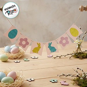 Varal Icones De Páscoa - 1 unidade - Grintoy - Rizzo