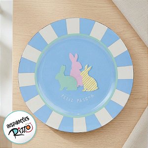 Soulsplat Azul Bliss 33cm - 1 unidade - Cromus - Rizzo