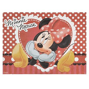 Painel Grande TNT Minnie Mouse -1,40x1,03cm - 1 unidade - Piffer - Rizzo