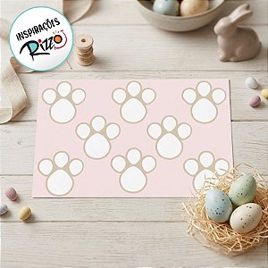 Cartela Adesiva Pegadas de Coelho G - 16 Adesivos - Cromus - Rizzo