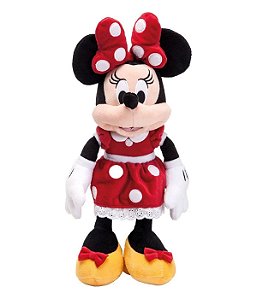 Pelúcia Minnie 40cm - 1 unidade - Disney Original - Rizzo