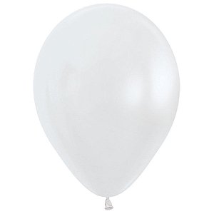 Balão de Festa Latéx Satin - Perola (Cor:406) -  Sempertex - Rizzo