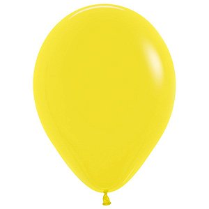 Balão de Festa Latéx Fashion - Amarelo (Cor:020) -  Sempertex - Rizzo