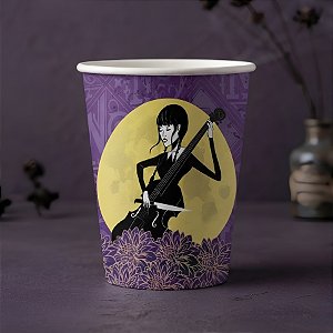 Copo Papel 200 ml - Wandinha - 8 unidades - FestColor - Rizzo