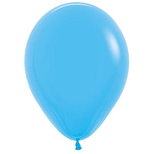 Balão de Festa Latéx Fashion - Azul (Cor:040) -  Sempertex - Rizzo
