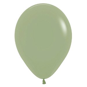 Balão de Festa Latéx Fashion - Verde Eucalipto (Cor:027) -  Sempertex - Rizzo