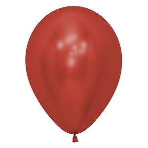Balão de Festa Latéx Reflex - Vermelho (Cor:915) -  Sempertex - Rizzo