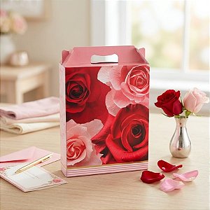 Caixa Maleta Retângular Vertical - Belle Colorido - 1 unidade - Cromus - Rizzo